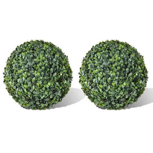 Buchsbaumkugel künstlich - 2x,