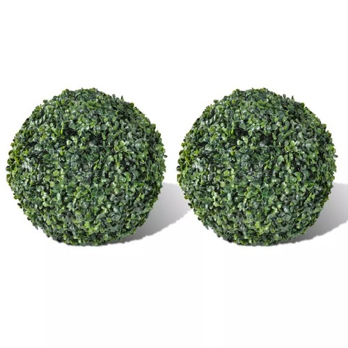 Buchsbaumkugel künstlich - 2x,