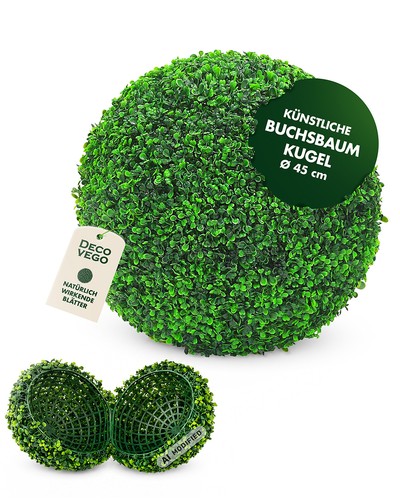 Buchsbaum kugel plastikpflanze - kugel,