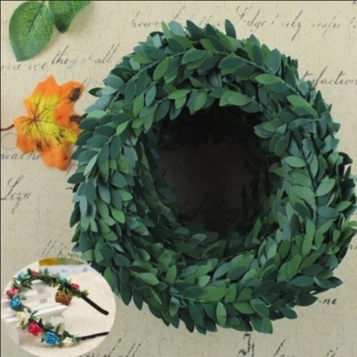 Diy grün buchsgirlande - diy,