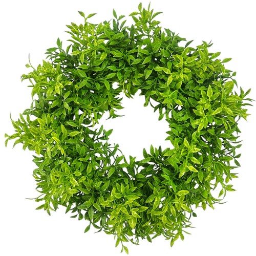 Künstlicher blattkranz 28cm - künstlicher,