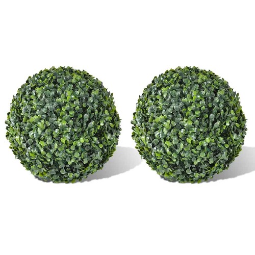 Buchsbaumkugel künstlich - 2x,